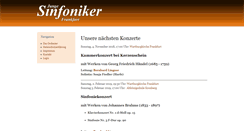 Desktop Screenshot of junge-sinfoniker.de